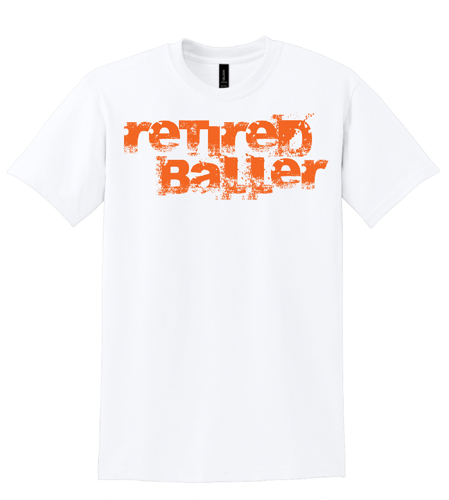 Retired Baller Distressed Orange