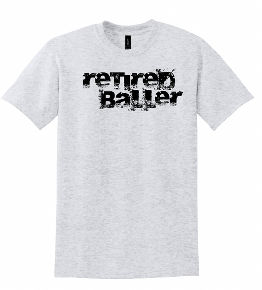 Retired Baller Distressed  Black