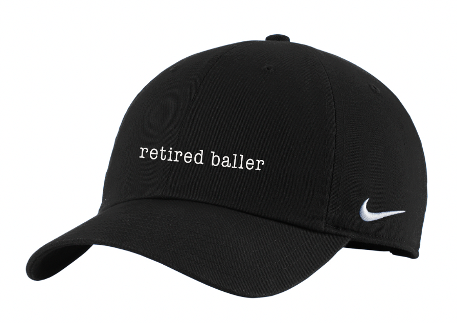 RETIRED BALLER NIKE EMBROIDERED DAD HAT